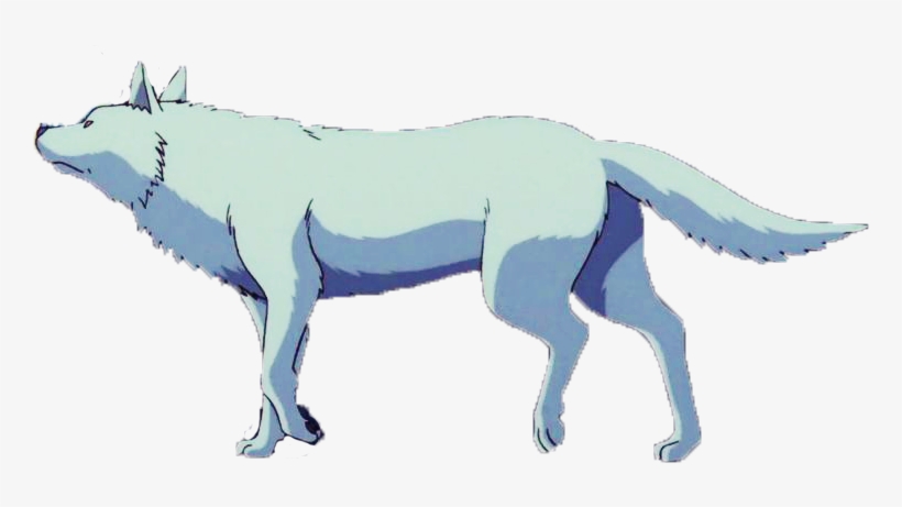 Just Put Your Hand In Mine Princess Mononoke Transparent - Wolfdog, transparent png #9894499