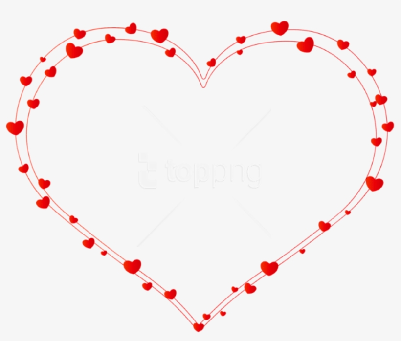 Deco Heart Transparent Png - Heart, transparent png #9894537