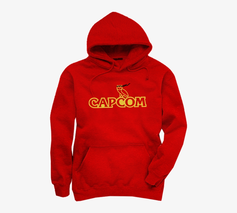 Capcom Ovo Hoodie - Hoodie, transparent png #9895228