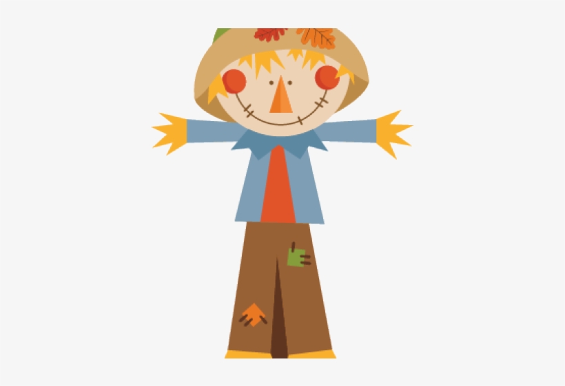 Scarecrow Clipart Cricut - Cute Scarecrow Png, transparent png #9895752