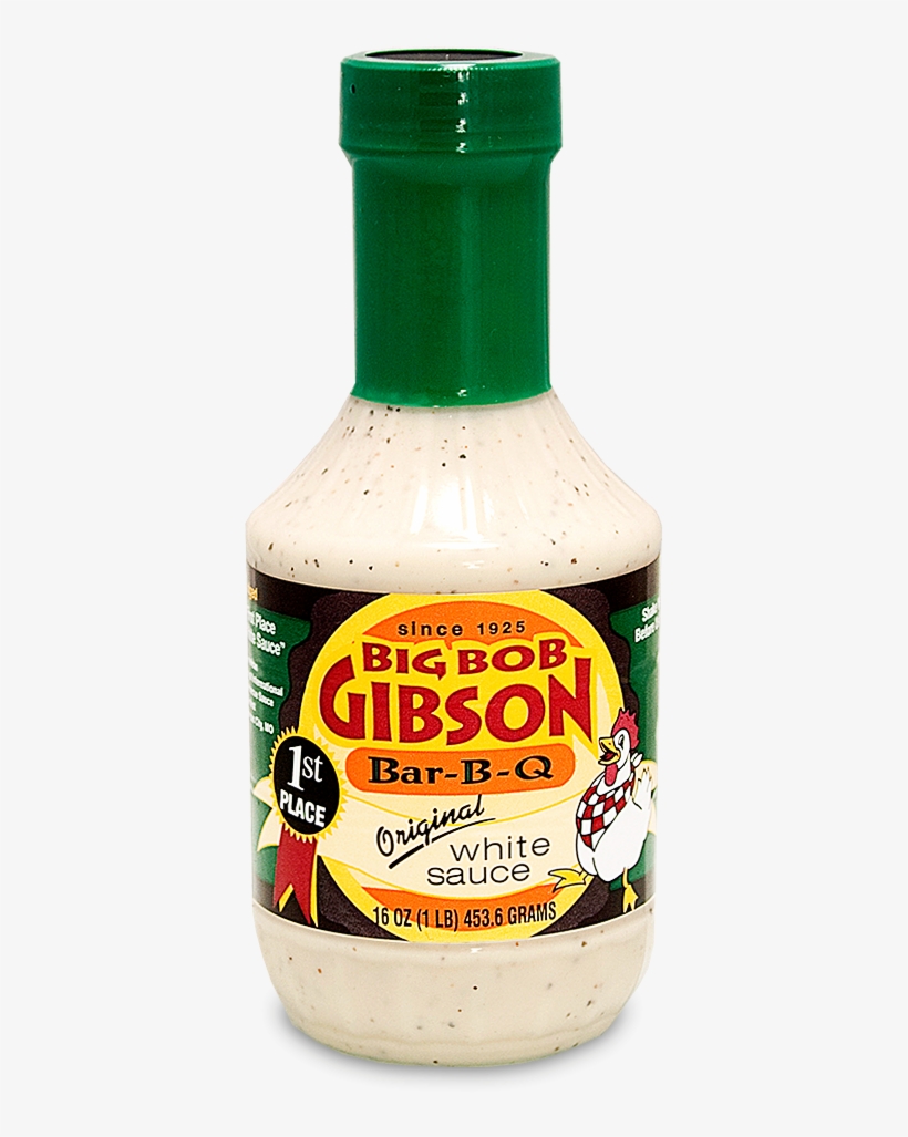 Big Bob Gibson's Original White Sauce - Bob Gibsons White Sauce, transparent png #9895917