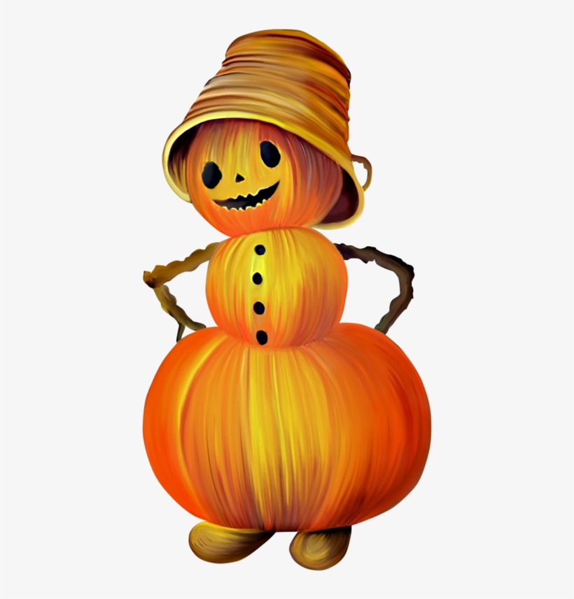 Mis Laminas Para Decoupage - Jack O Lantern Girl Art, transparent png #9895967