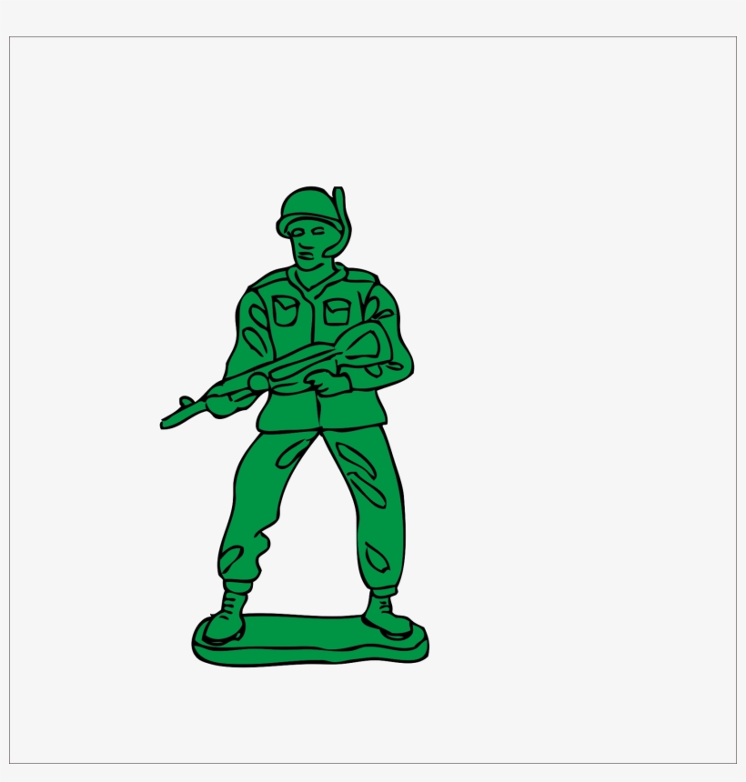 Toy Clip Art Soldiers Transprent Png Free - Army Man Clip Art, transparent png #9896926