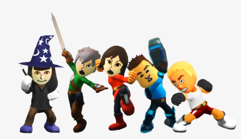 Miifightersssb5 - Mii Fighter Mage, transparent png #9897462