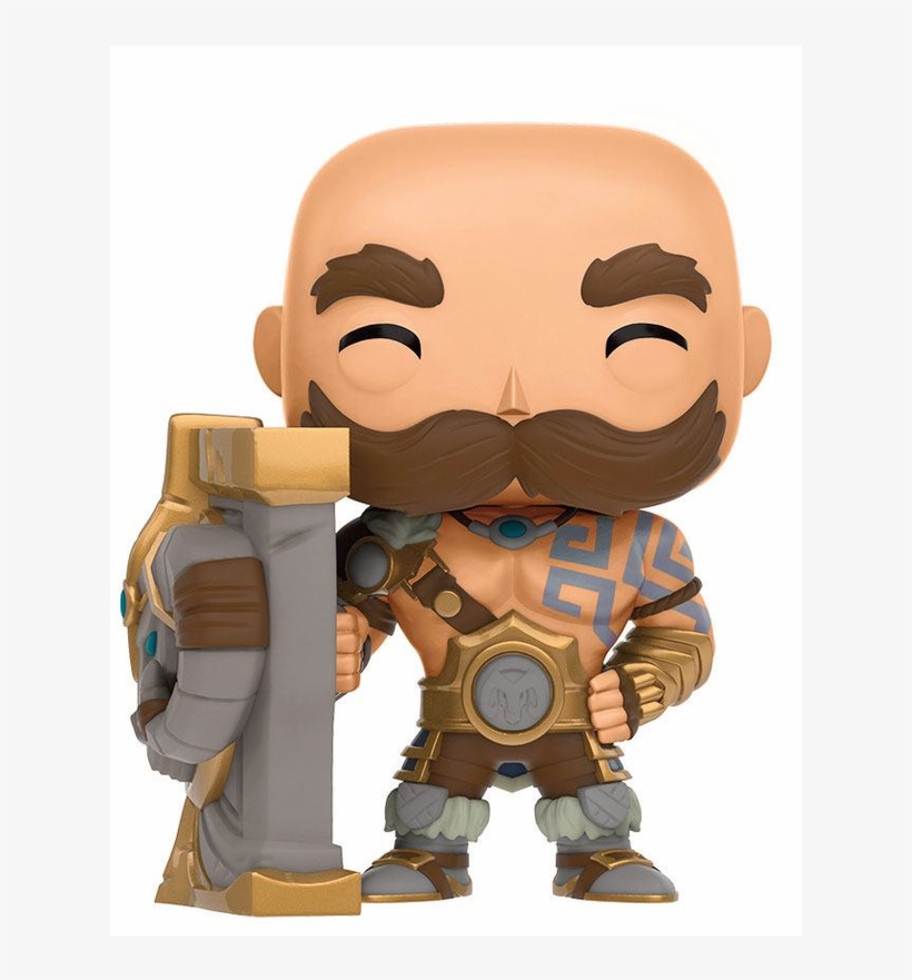Games Vinyl Figure Braum 9 Cm, 19,95 € - Braum Funko, transparent png #9897731