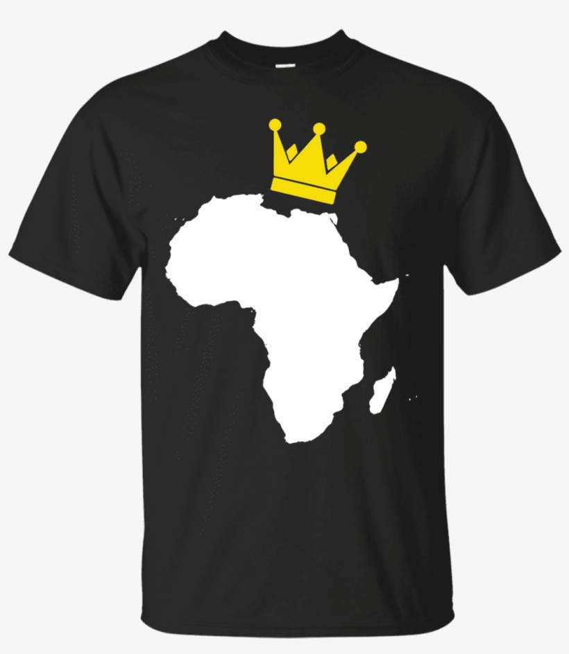 Africa Crown T-shirt & Hoodie - Africa Map No Background, transparent png #9897831