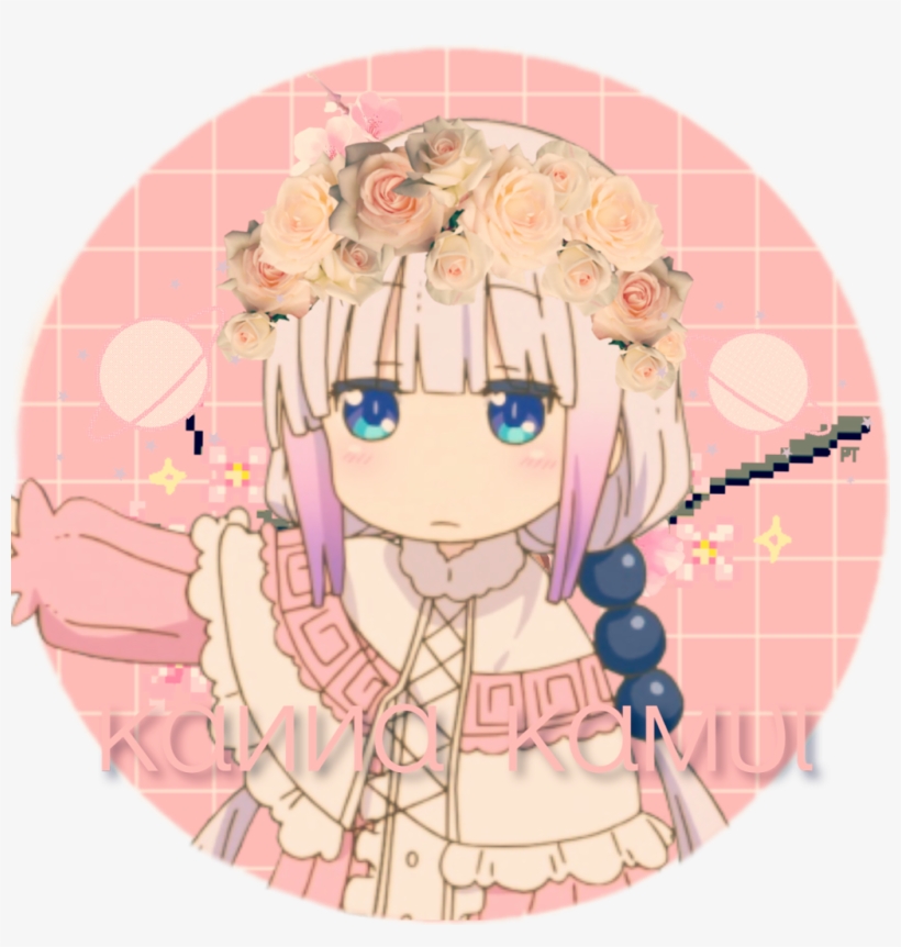 Kannakamui Sticker - Dragon Maid Kanna Transparent, transparent png #9898080