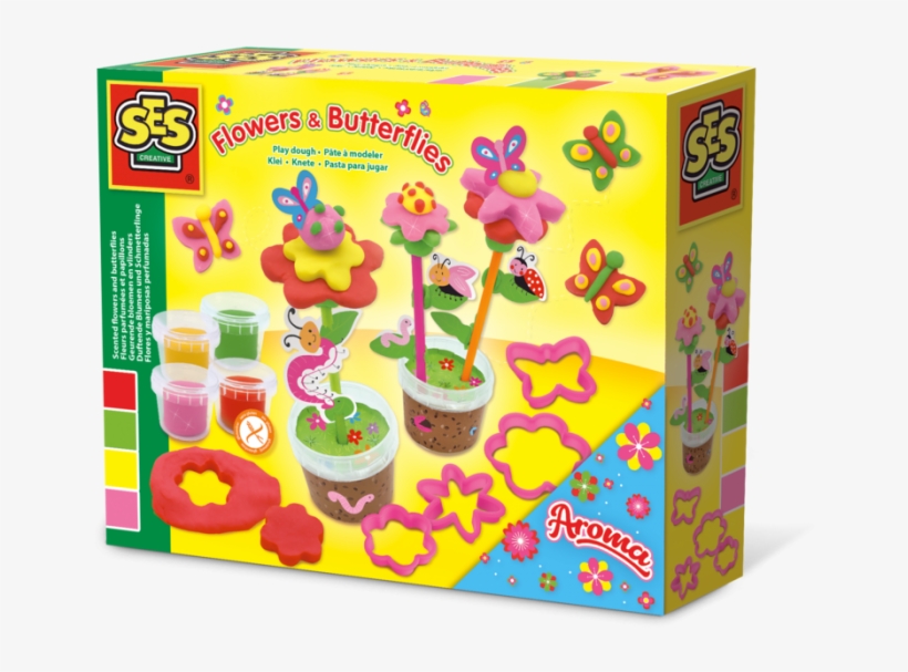 Scented Flowers And Butterflies - Ses Creative, transparent png #9898138