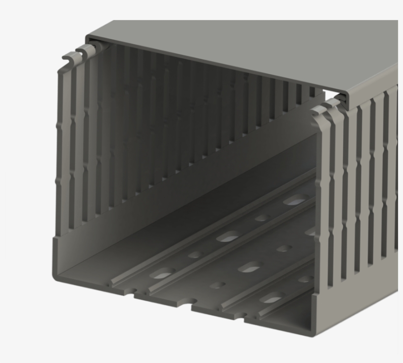 Klemsan Perforated Cable Tray 120*80 - Cable Tray, transparent png #9898632