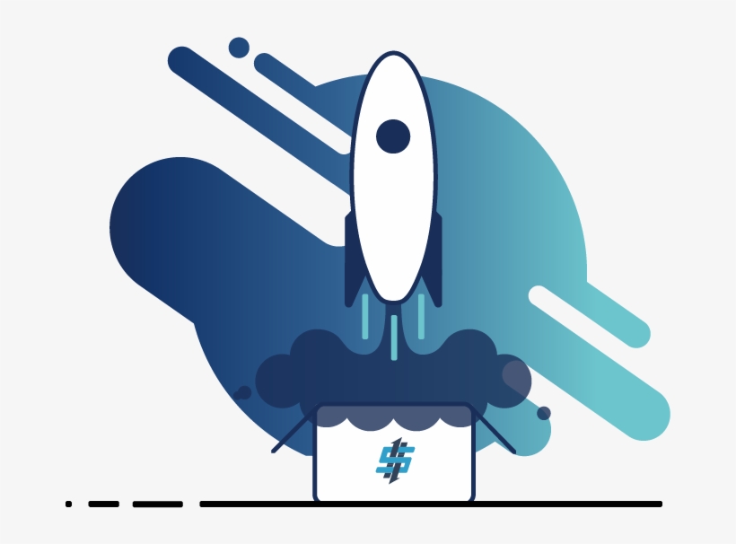 1177tech Launch Event Rocket Flat Design Launch Rocket - Illustration, transparent png #9898689