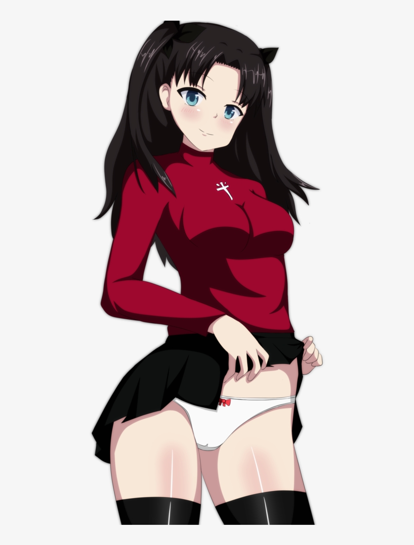 Tohsaka Rin - Anime, transparent png #9899081