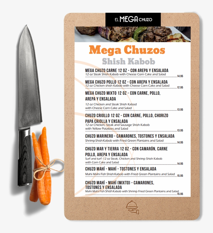 Nuestro Menú - Utility Knife, transparent png #9899504