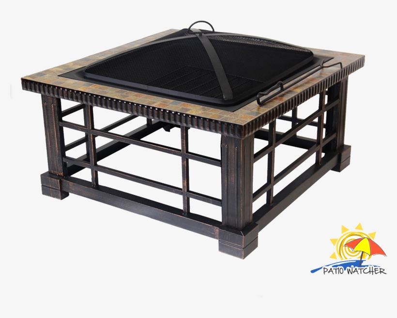 30-inch Square Backyard Me Tal Stove Firepit Fire Table - هومز موقدة للنار, transparent png #9899828