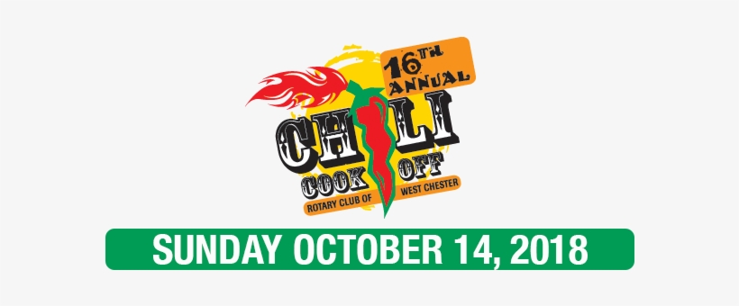 West Chester Chili Cook-off Sponsored By The Rotary - West Chester Chili Cook Off 2018, transparent png #990033