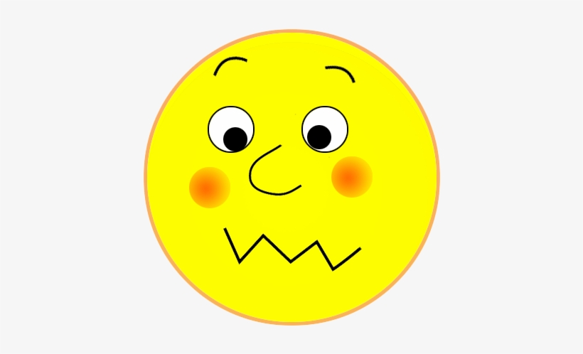 Sad Smiley Face Png - Circle, transparent png #990445
