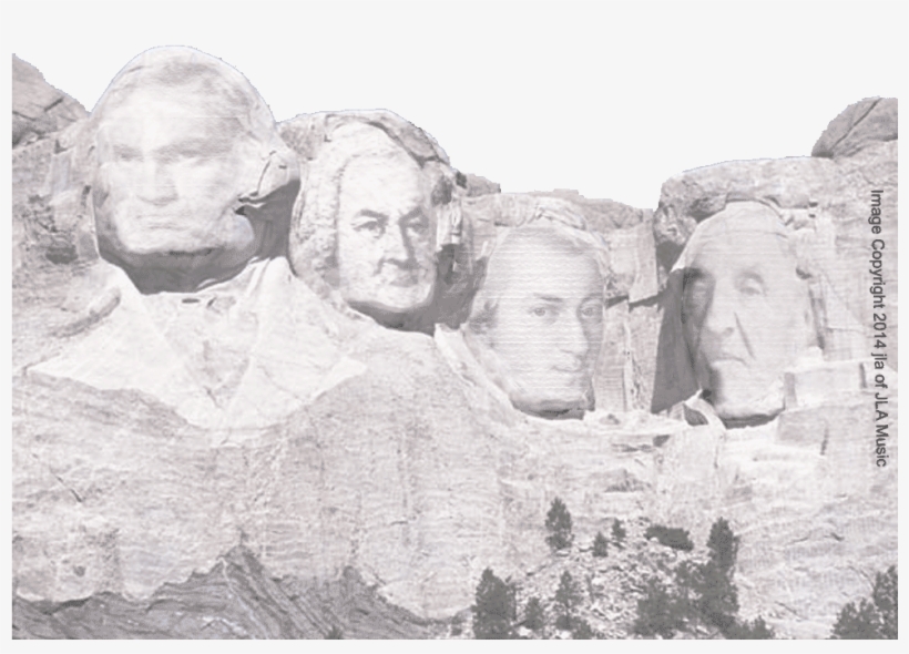 Guess The Composers - Mount Rushmore, transparent png #990647