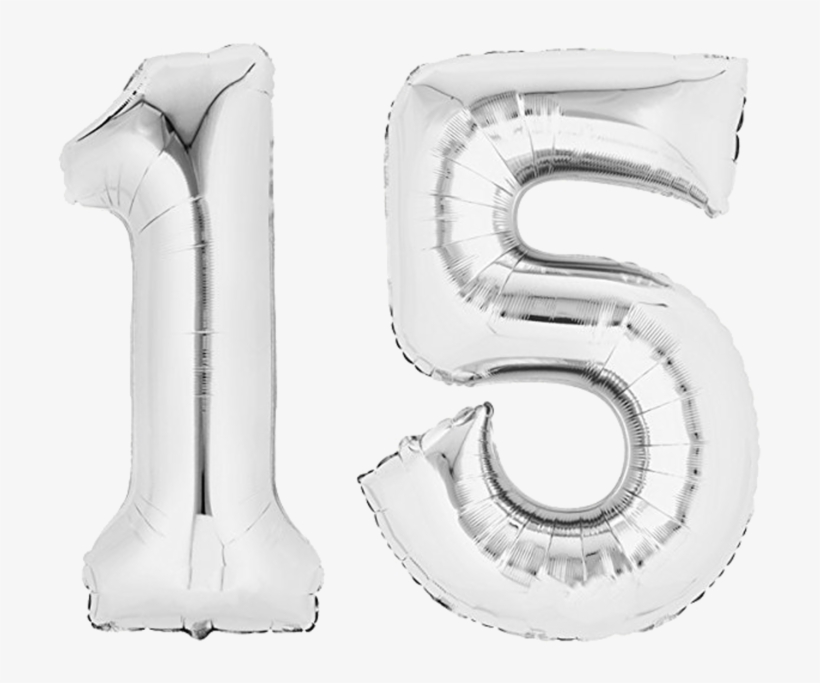 Cumpleaños De Globo De Papel Globo 80 Cm Plata Letras - Rose Gold Number Balloon 5, transparent png #990693