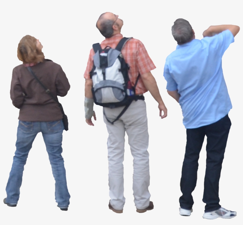 People Looking Png Jpg Freeuse Stock - Hiking Person Png, transparent png #990833