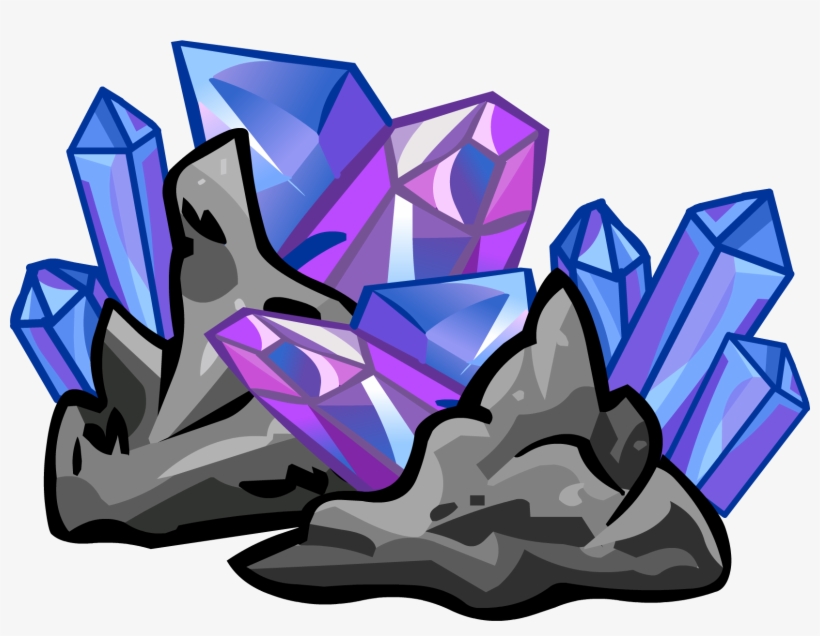 Crystals - Club Penguin Crystal, transparent png #991116