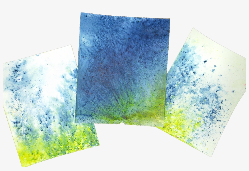 The New Brusho Set From Stampin' Up Comes With Five - Visual Arts, transparent png #991172
