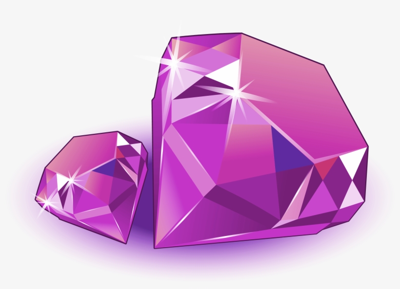 Crystals Clipart Simple Diamond - Tencent Qq, transparent png #991407