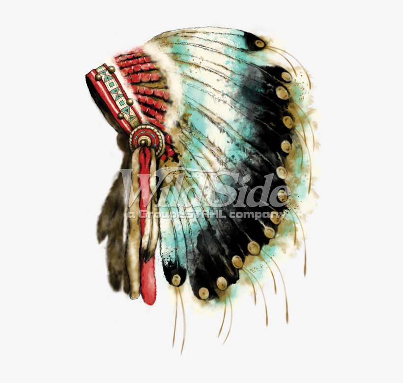 Vector Feather Headdress - Headdress Tshirt, transparent png #991561