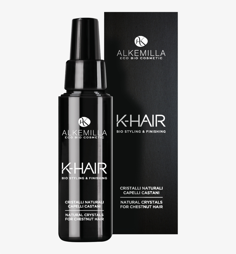 Natural Crystals For Chestnut Hair - Alkemilla Eco Bio Cosmetic K-hair Extra Volume Spray, transparent png #991780