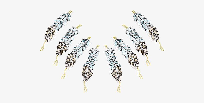 S100962 Vneck<br>8 Feathers V Neckline - Neckline, transparent png #991882