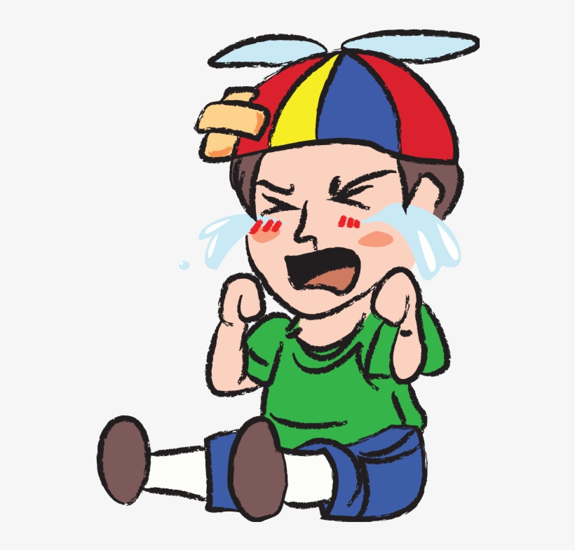 Walk2 Walk3 Walk1 Recoil Ko - Little Boy With Spinner Hat, transparent png #992089