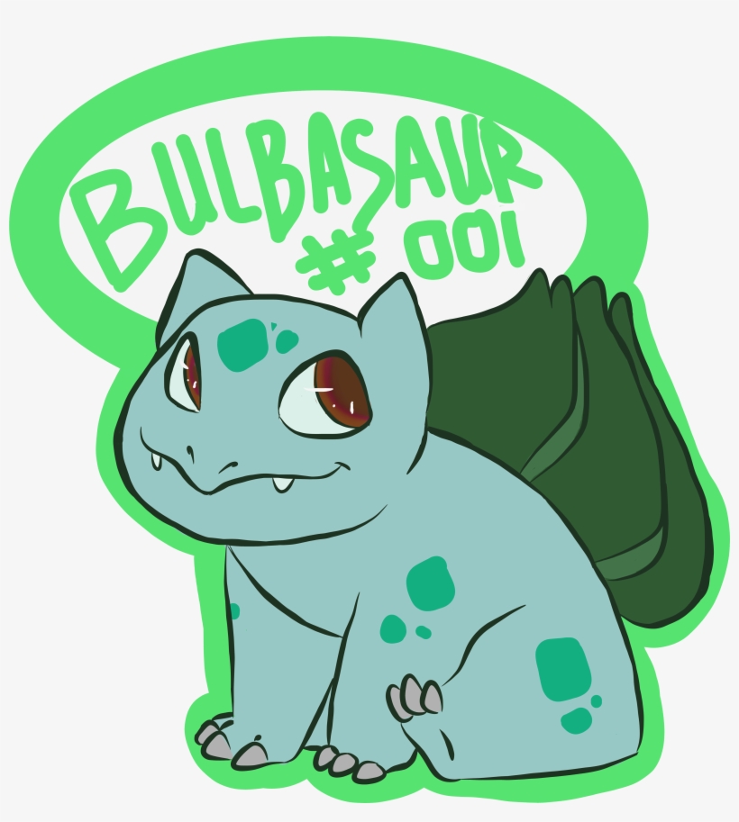 Bulbasaur - Canvas, transparent png #992175