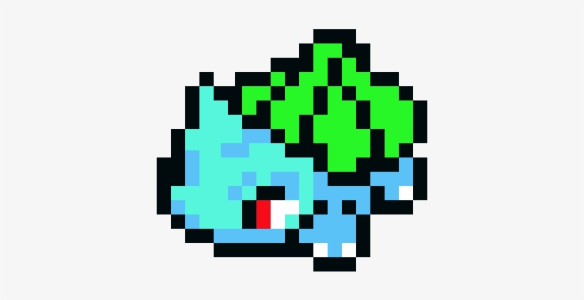 Bulbasaur Pixel - Pixel Bulbasaur, transparent png #992331