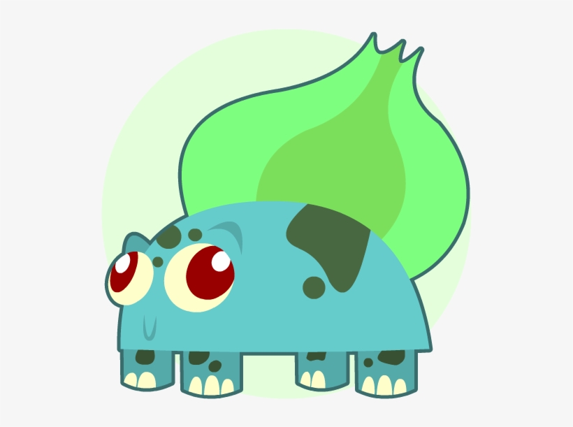 Bulbasaur - Gerkinman Bulbasaur Ivysaur Printed Pillow Case Cool, transparent png #992397