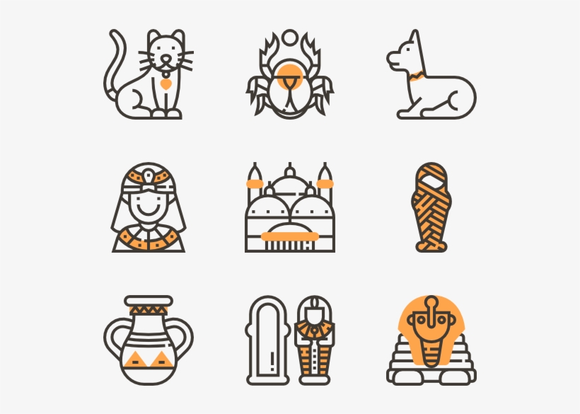 Egypt Icons, transparent png #992577