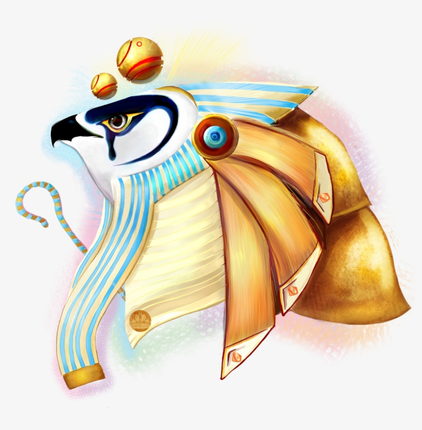 Transparent Sun Egyptian - Egyptian God Ra Png, transparent png #992621