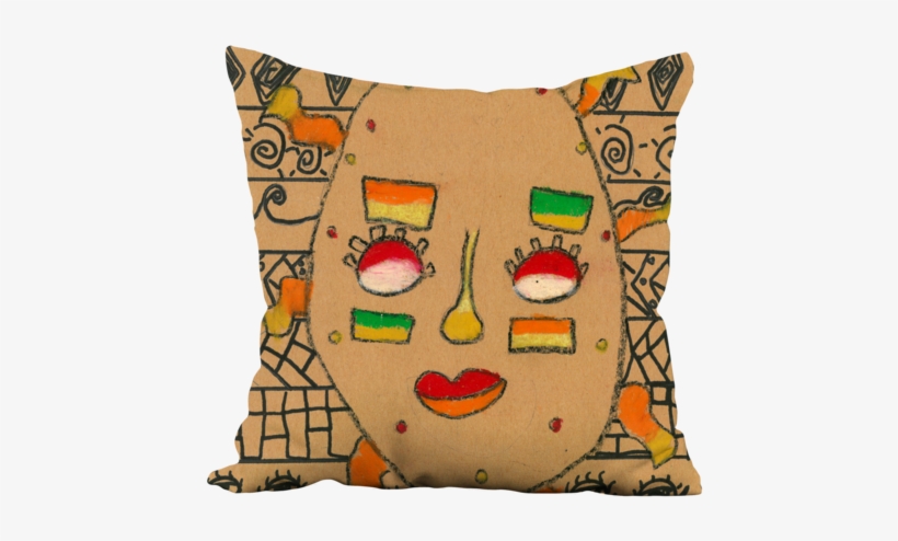 Egyptian Sun Pillow - Cushion, transparent png #992795
