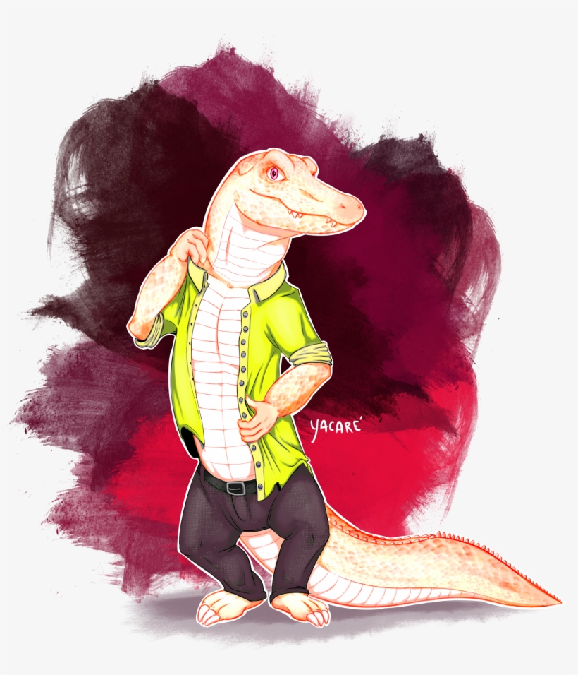 Drawing Crocodile Yacares - Drawing, transparent png #993005