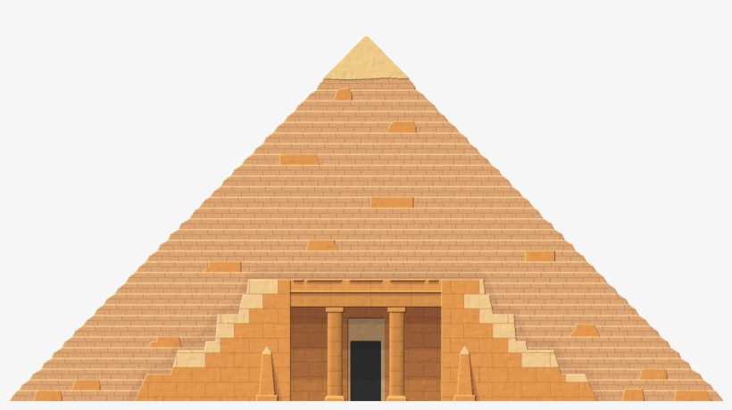 Pyramid By Herbertrocha On Deviantart Clip Freeuse - Egypt Pyramids Png Clipart, transparent png #993300