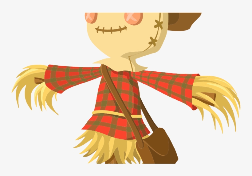 Scary Face Clip Art - Cartoon Scarecrow Real, transparent png #993707