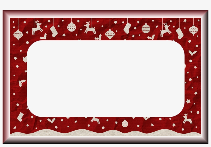 Molduras De Natal - Xmas Frame, transparent png #993728
