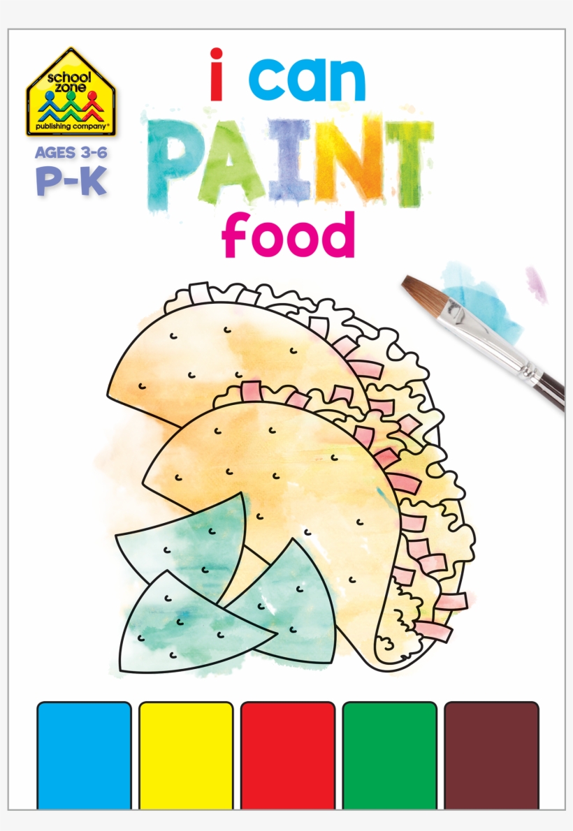 16-page Paint By Numbers I Can Paint Food Is A Fun - Paint By Numbers I Can Paint Heroes, transparent png #994007