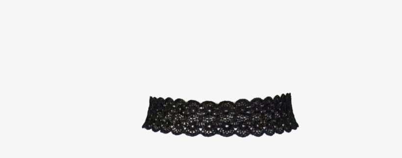 Floral Lace Choker - Black Choker Transparent, transparent png #994192