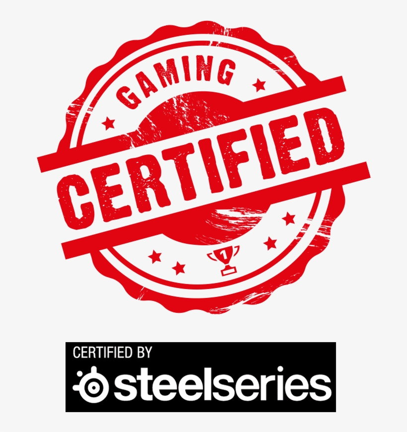 Certified By Steelseries - Steelseries, transparent png #994235