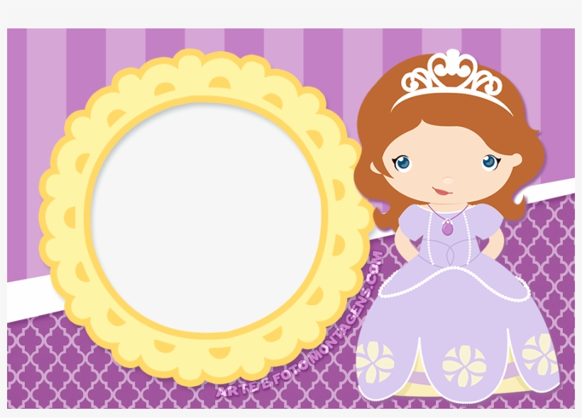 Princesa Sofia Minus - Moldura Da Princesa Sofia Png, transparent png #994355