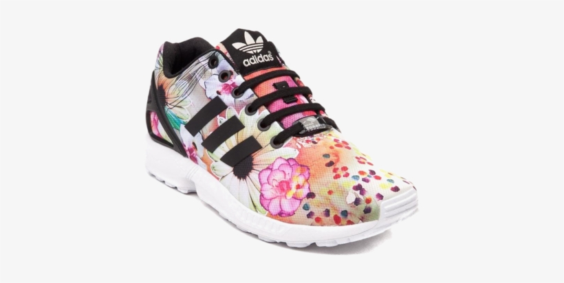 167259424 - Adidas Zx Flux Trainers,core Black, transparent png #994609