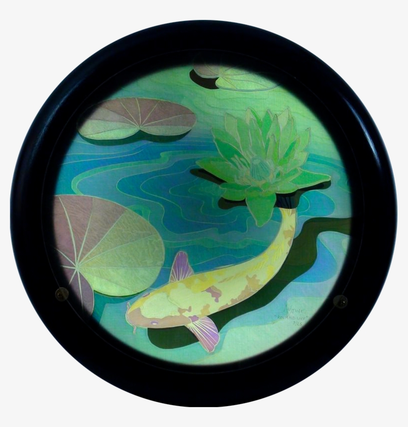 12122 Koiandlilyb - Circle, transparent png #995252