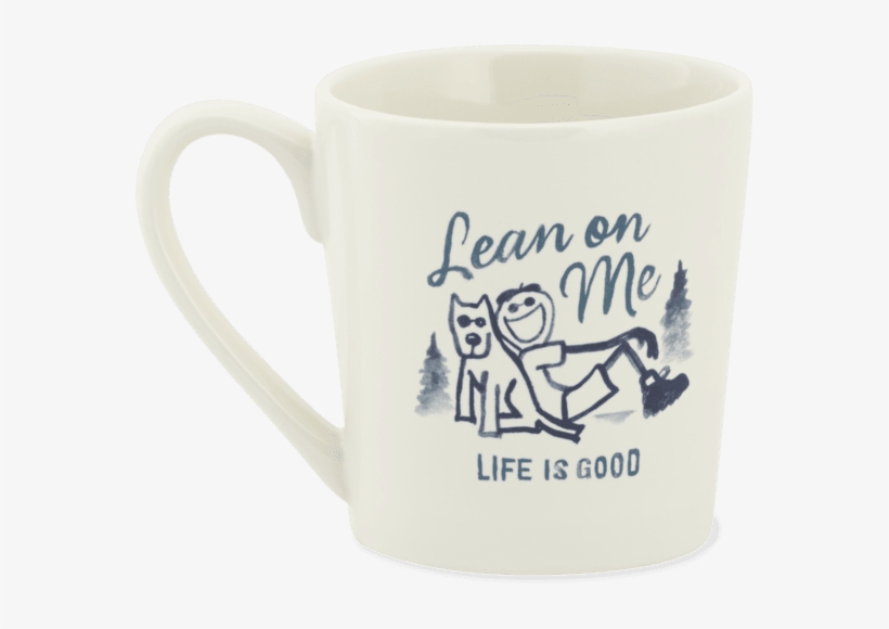 Life Is Good Lean On Me Jake Everyday Mug - Simply, transparent png #995308