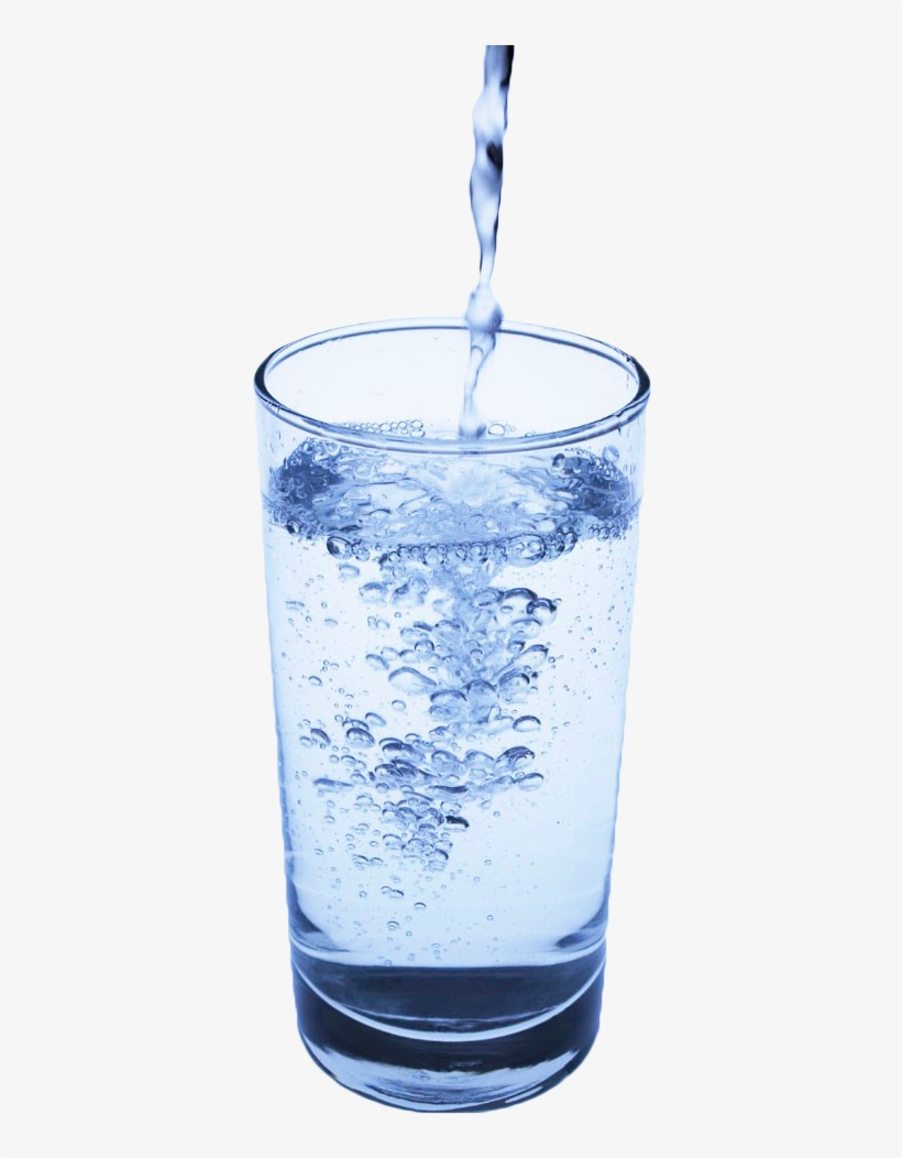 Water Bubble Cup Blue Transprent Png Free - Water In Cup Png, transparent png #995646
