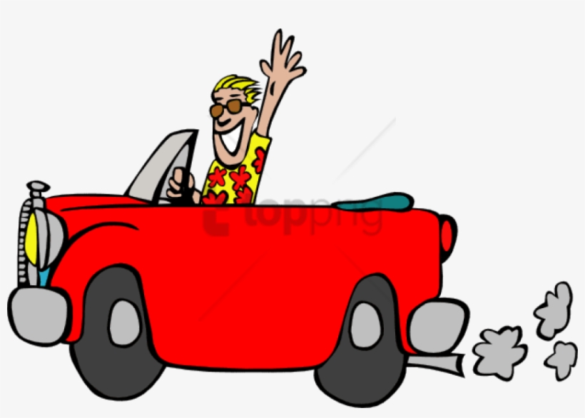 Banner Transparent Library Car Driving Clipart - Drive A Car Clipart, transparent png #995779