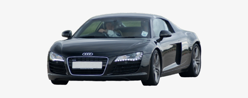 Audi R8 - Car Driving Towards You Png, transparent png #995819