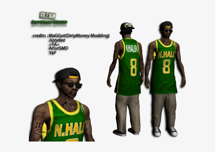Gta Sa Wiz Khalifa Mod, transparent png #996039